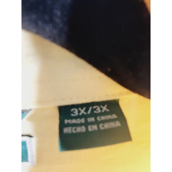 Cubavera Shirt Linen Men's 3XL Long Sleeve Button Down Creamy Yellow - Picture 5 of 11